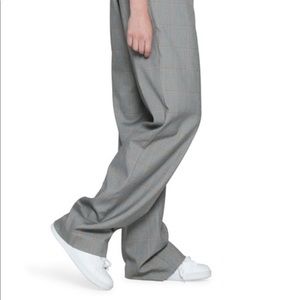 Walter Baker Francine Wide-Leg Check Pants.